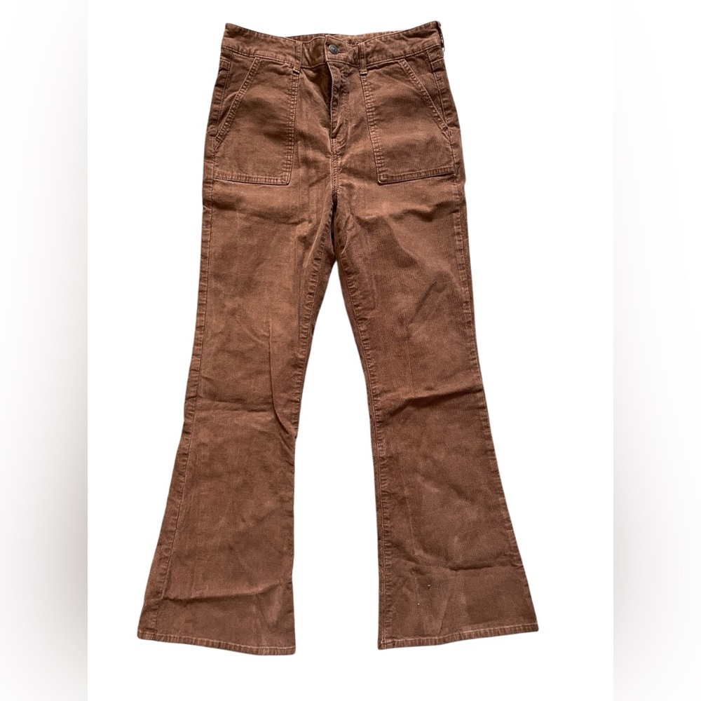 American Eagle Brown Flared Women Jeans